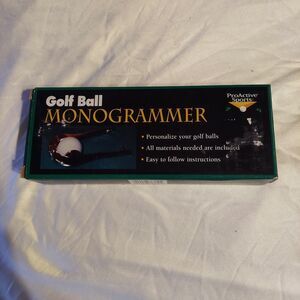 Proactive Sports Golf Ball Monogrammer Never Used